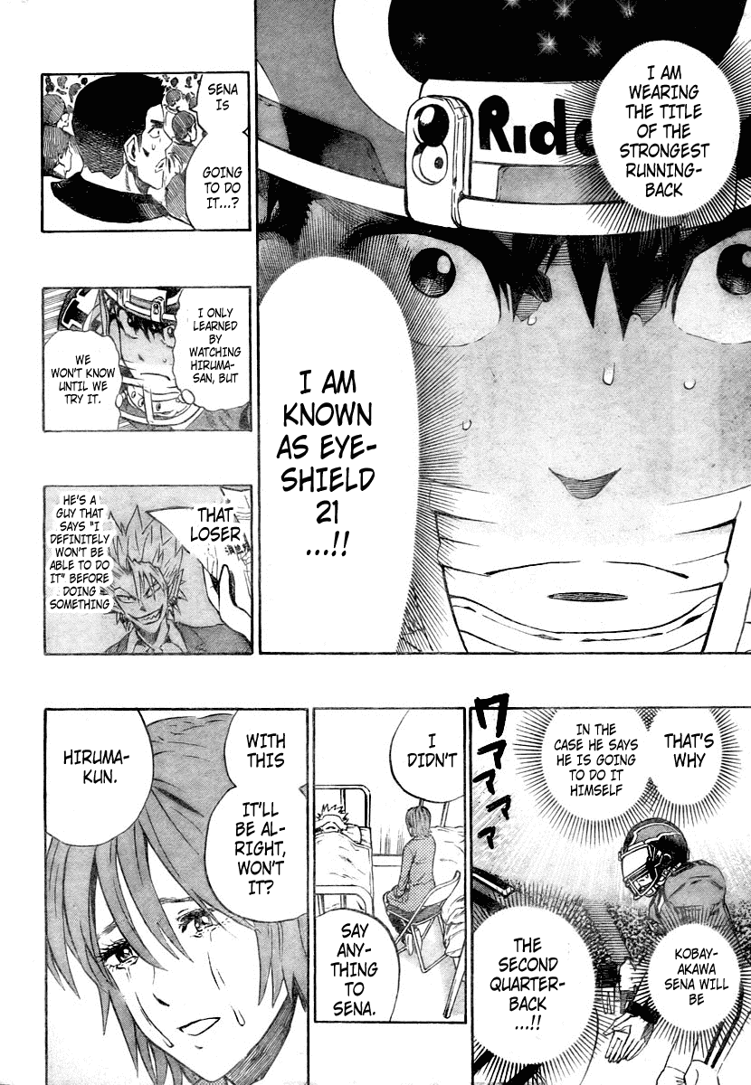 Eyeshield 21 Chapter 259 page 16 - Chapter 259: The Second Quaterback