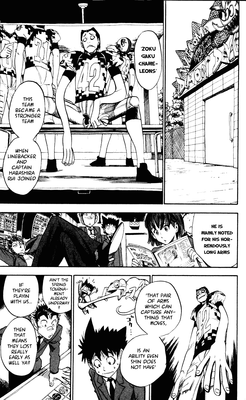 Eyeshield 21 Chapter 26 page 10 - Chapter 26: The Case of Rice Kun's Murder