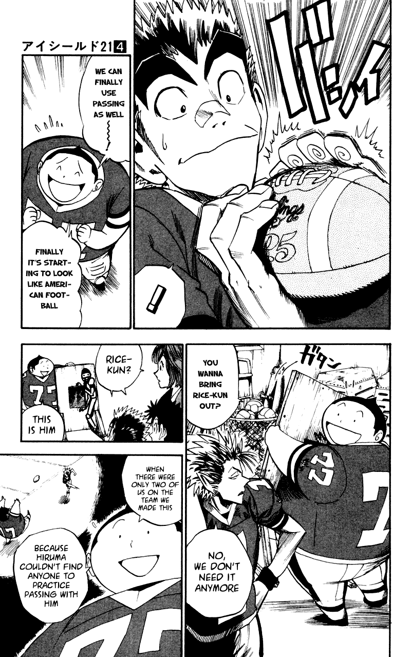 Eyeshield 21 Chapter 26 page 16 - Chapter 26: The Case of Rice Kun's Murder