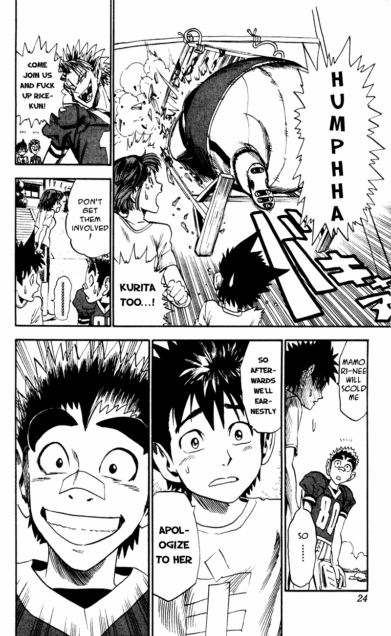 Eyeshield 21 Chapter 26 page 21 - Chapter 26: The Case of Rice Kun's Murder