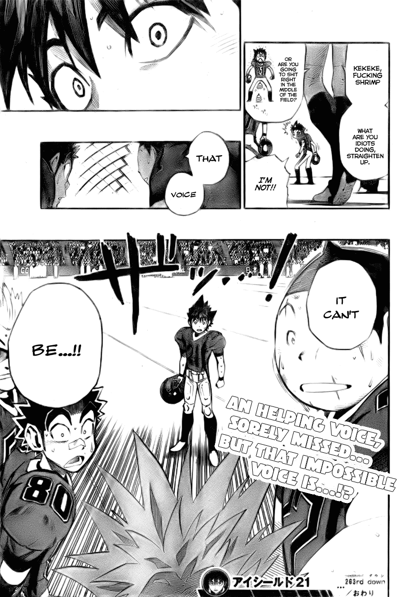 Eyeshield 21 Chapter 263 page 18 - Chapter 263: Undead