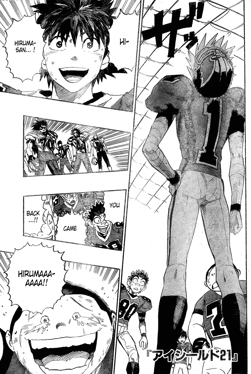 Eyeshield 21 Chapter 264 page 1 - Chapter 264: Dead Man