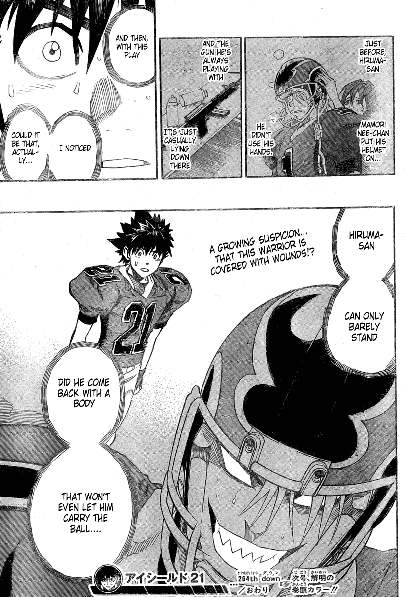 Eyeshield 21 Chapter 264 page 17 - Chapter 264: Dead Man