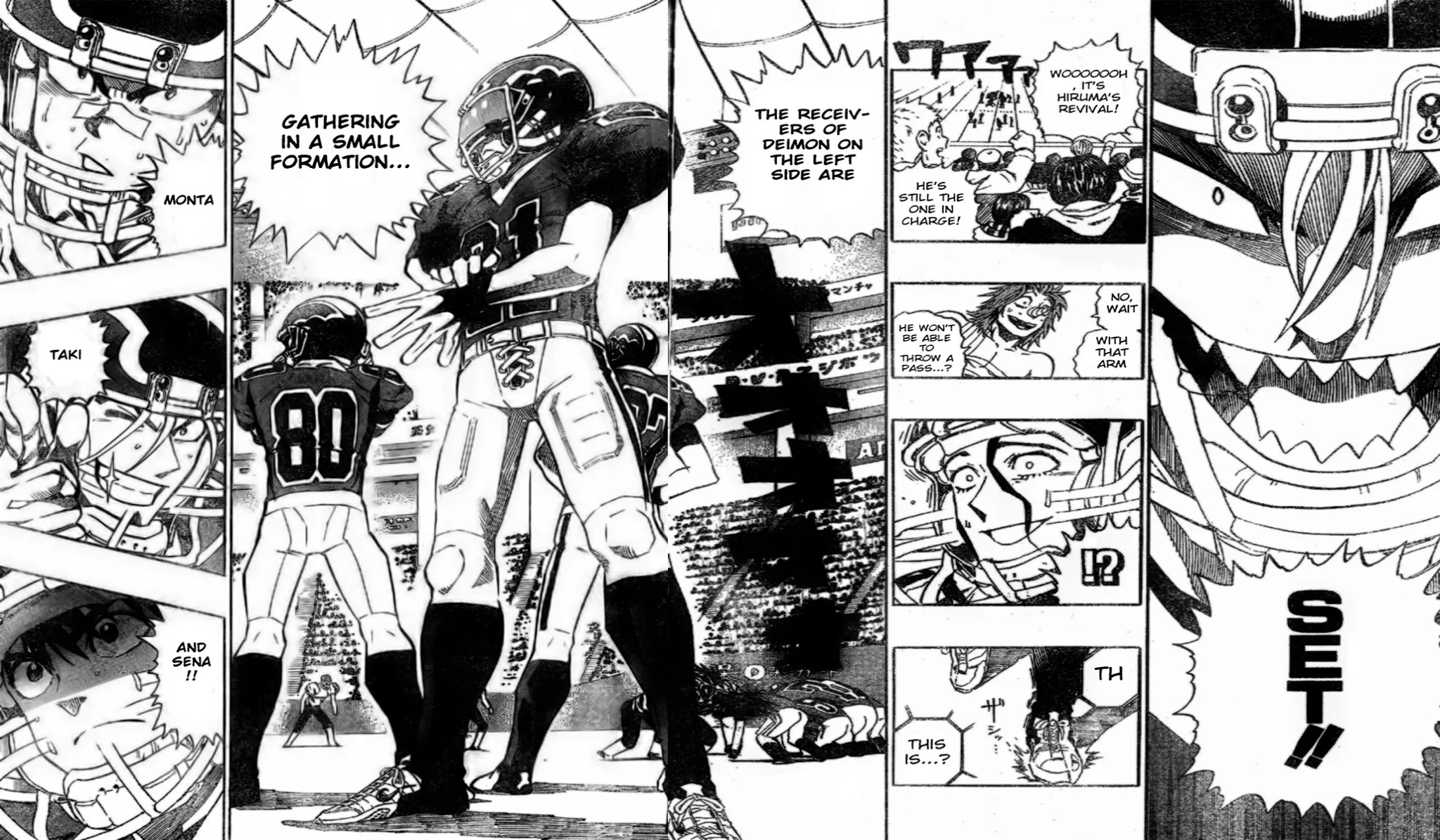 Eyeshield 21 Chapter 264 page 8 - Chapter 264: Dead Man