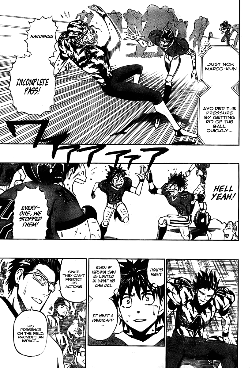 Eyeshield 21 Chapter 265 page 11 - Chapter 265: Gargoyle