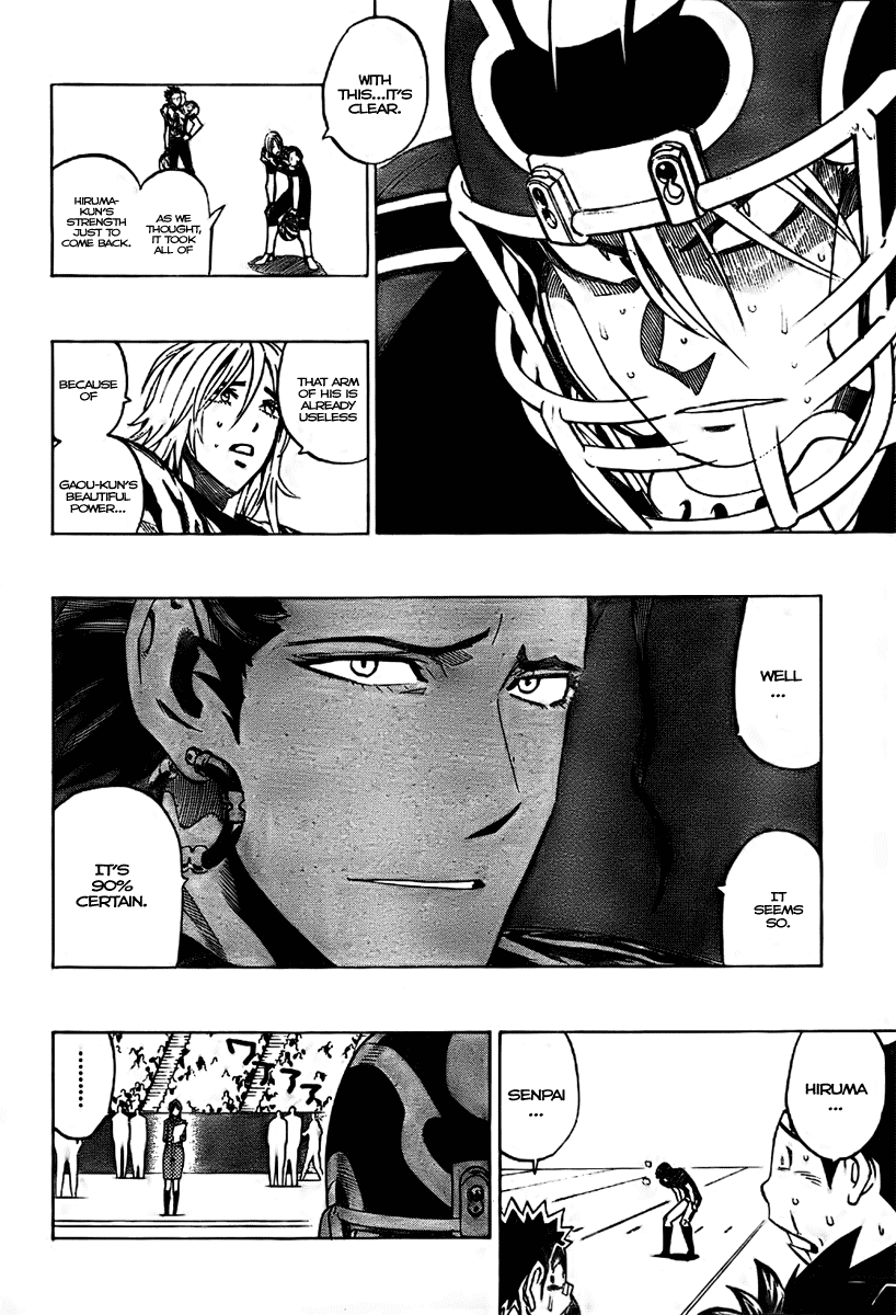 Eyeshield 21 Chapter 265 page 15 - Chapter 265: Gargoyle