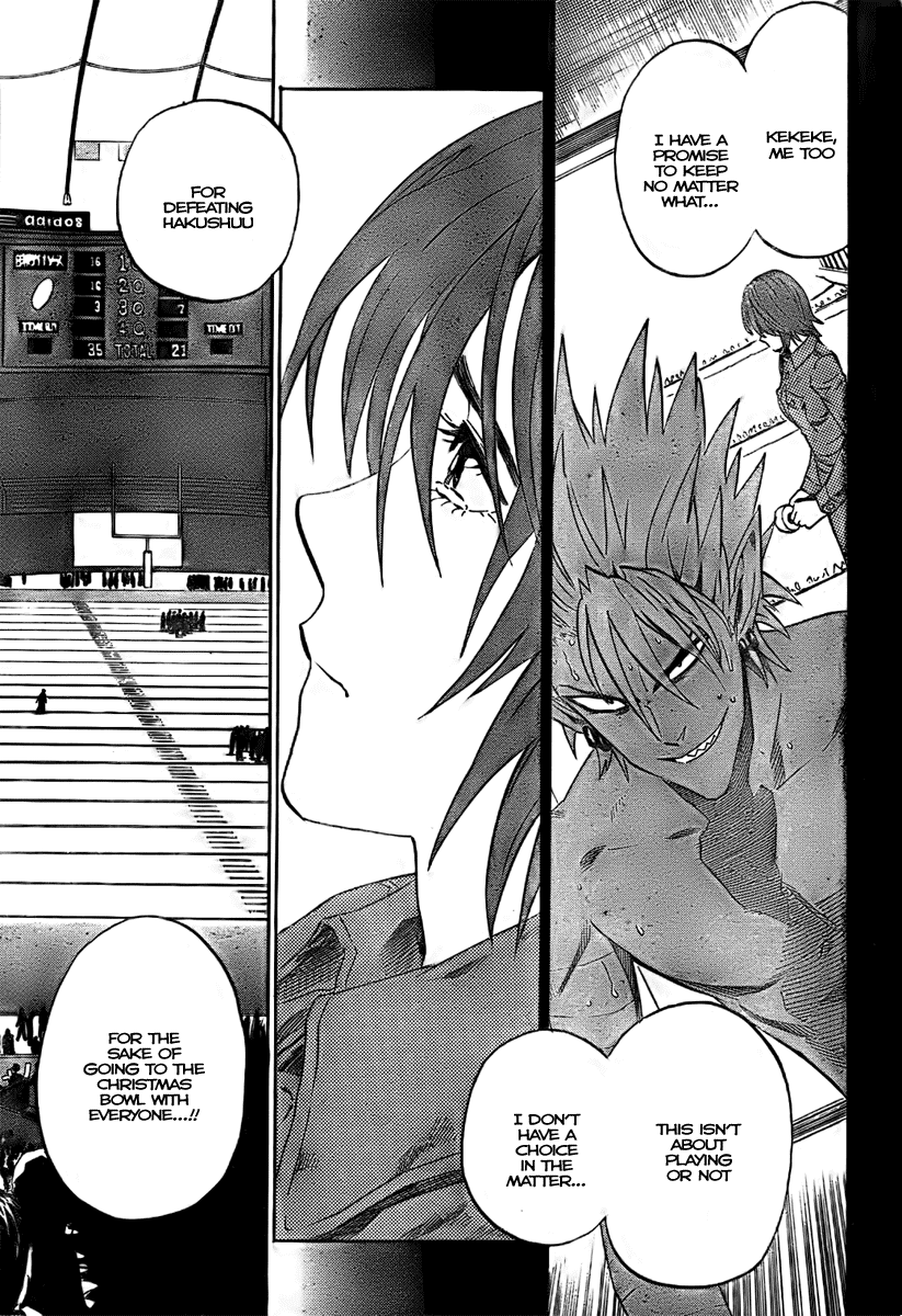 Eyeshield 21 Chapter 265 page 18 - Chapter 265: Gargoyle