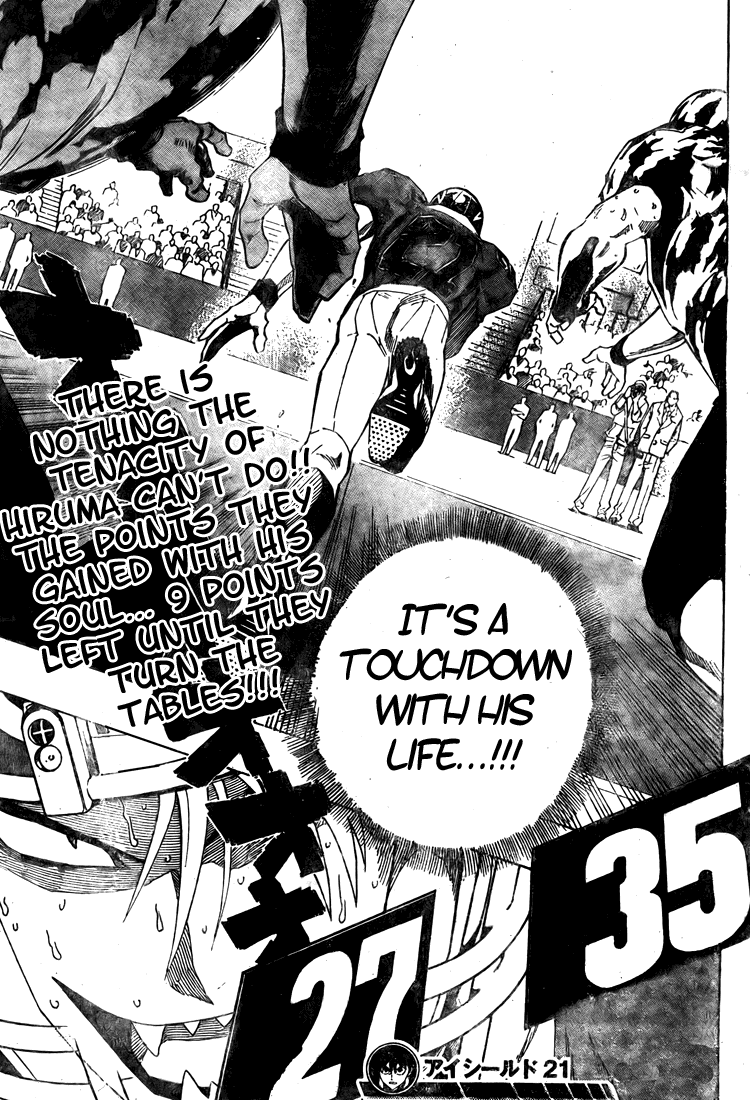 Eyeshield 21 Chapter 266 page 16 - Chapter 266: The Long Pass of One's Life