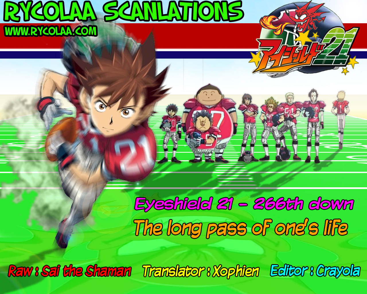 Eyeshield 21 Chapter 266 page 17 - Chapter 266: The Long Pass of One's Life