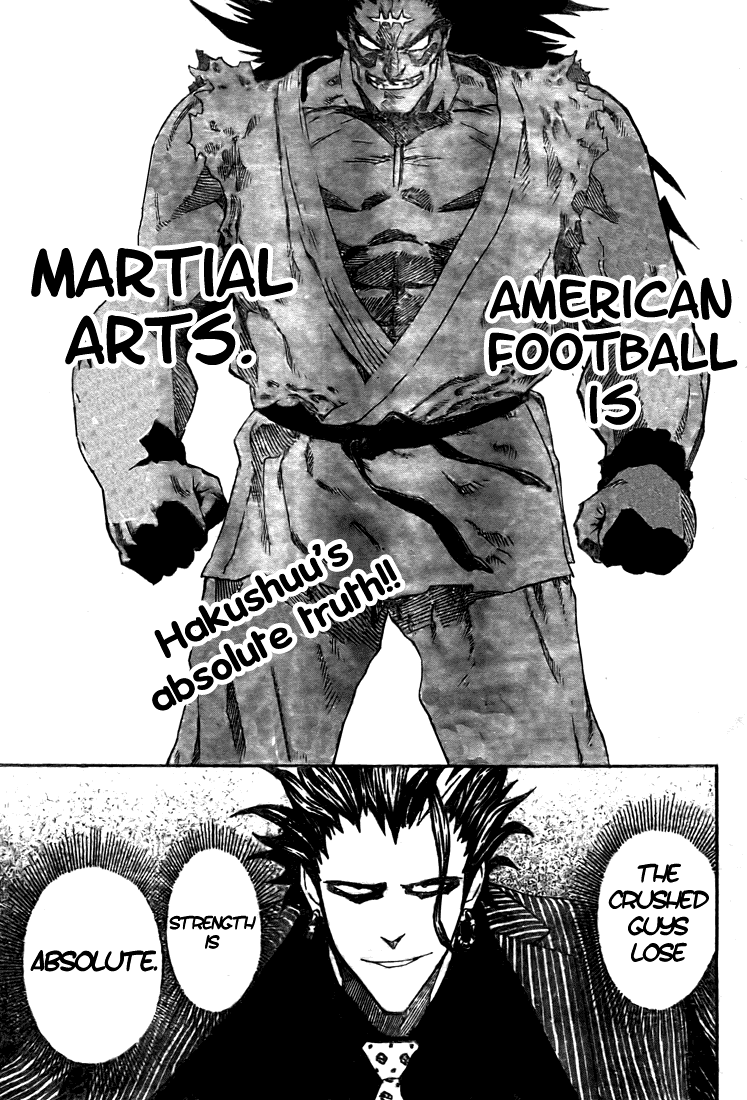 Eyeshield 21 Chapter 267 page 1 - Chapter 267: Hammer