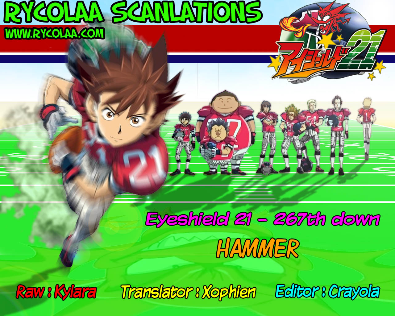 Eyeshield 21 Chapter 267 page 16 - Chapter 267: Hammer