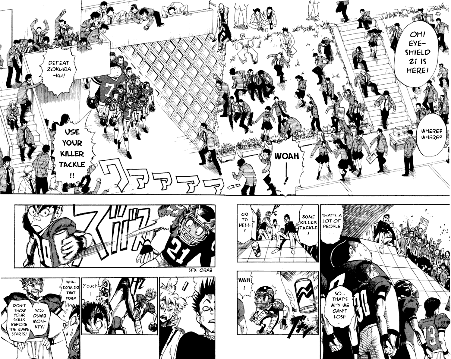 Eyeshield 21 Chapter 27 page 12 - Chapter 27: The Reason for Battling