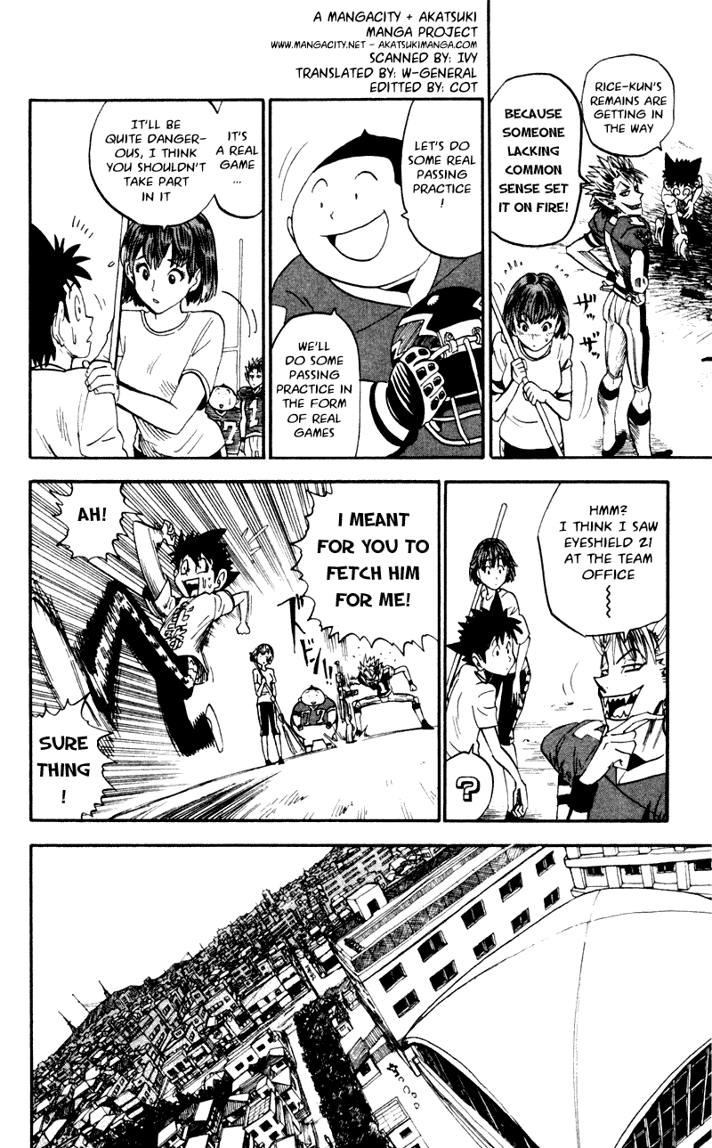 Eyeshield 21 Chapter 27 page 2 - Chapter 27: The Reason for Battling