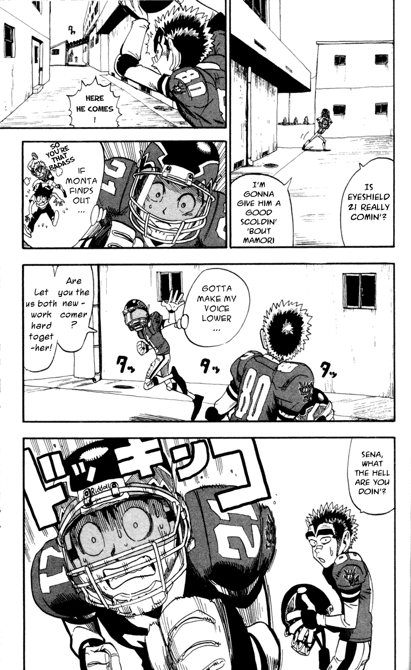 Eyeshield 21 Chapter 27 page 3 - Chapter 27: The Reason for Battling