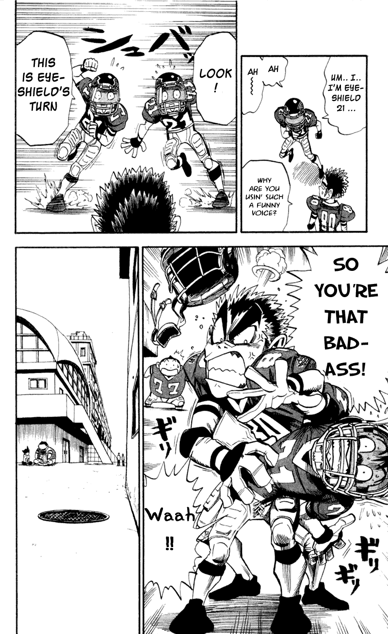 Eyeshield 21 Chapter 27 page 4 - Chapter 27: The Reason for Battling
