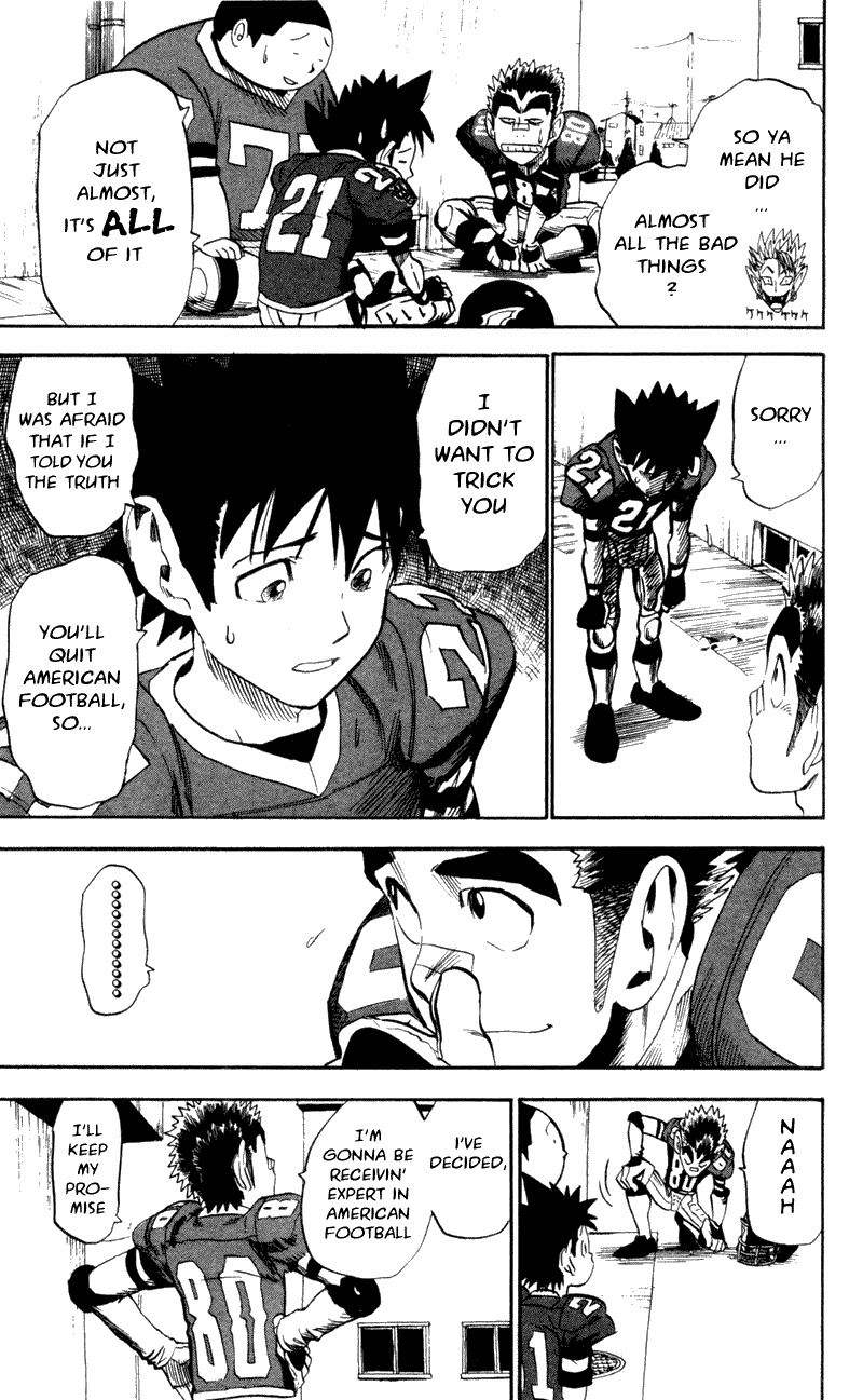 Eyeshield 21 Chapter 27 page 5 - Chapter 27: The Reason for Battling