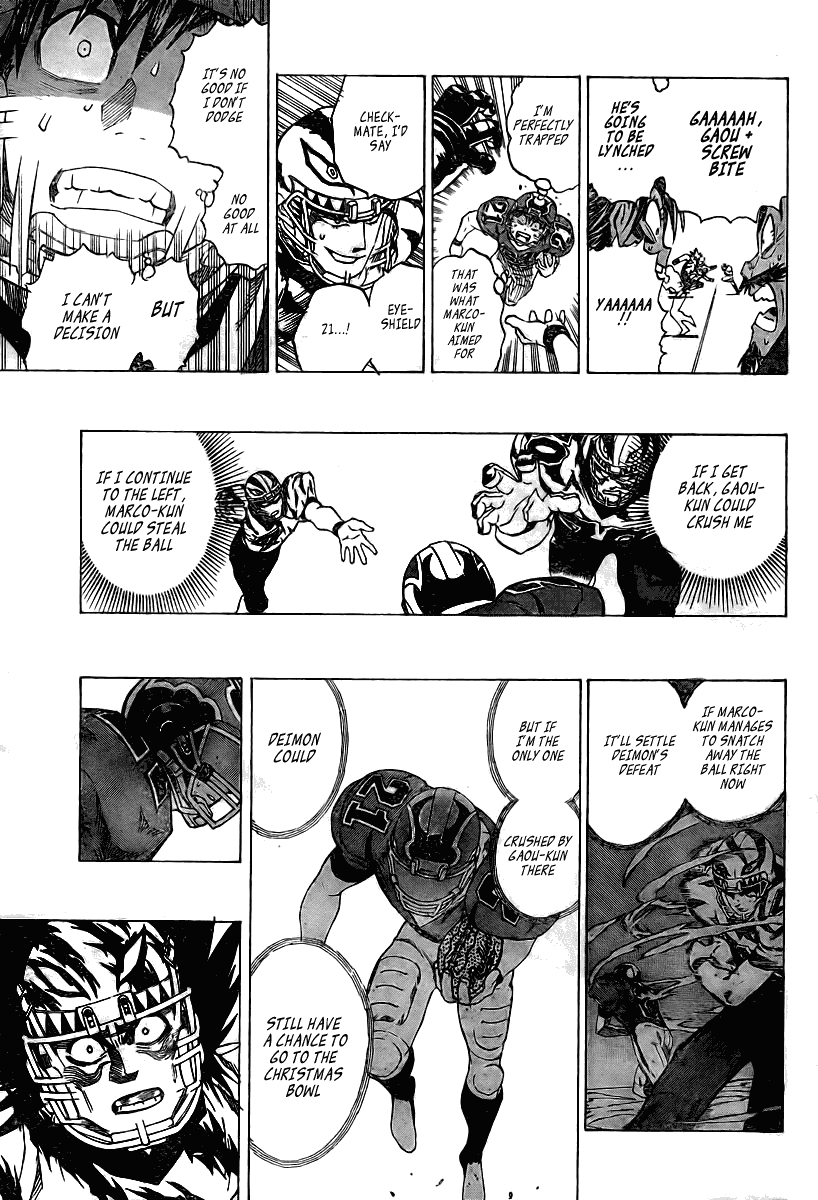 Eyeshield 21 Chapter 270 page 11 - Chapter 270: Devil Dragon