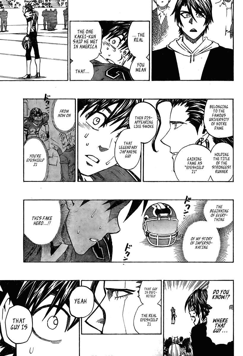 Eyeshield 21 Chapter 270 page 15 - Chapter 270: Devil Dragon