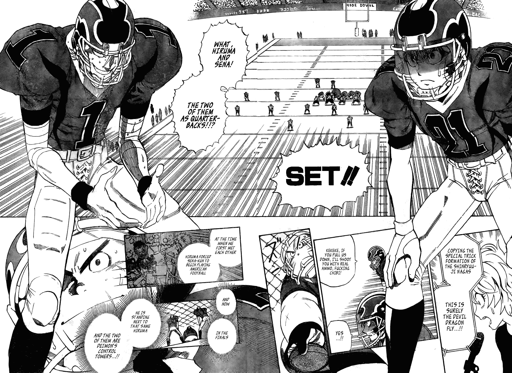 Eyeshield 21 Chapter 270 page 2 - Chapter 270: Devil Dragon