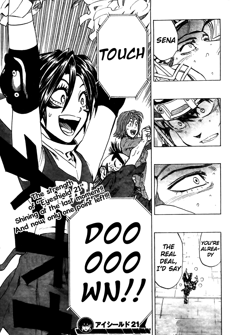 Eyeshield 21 Chapter 271 page 17 - Chapter 271: Runner's Soul