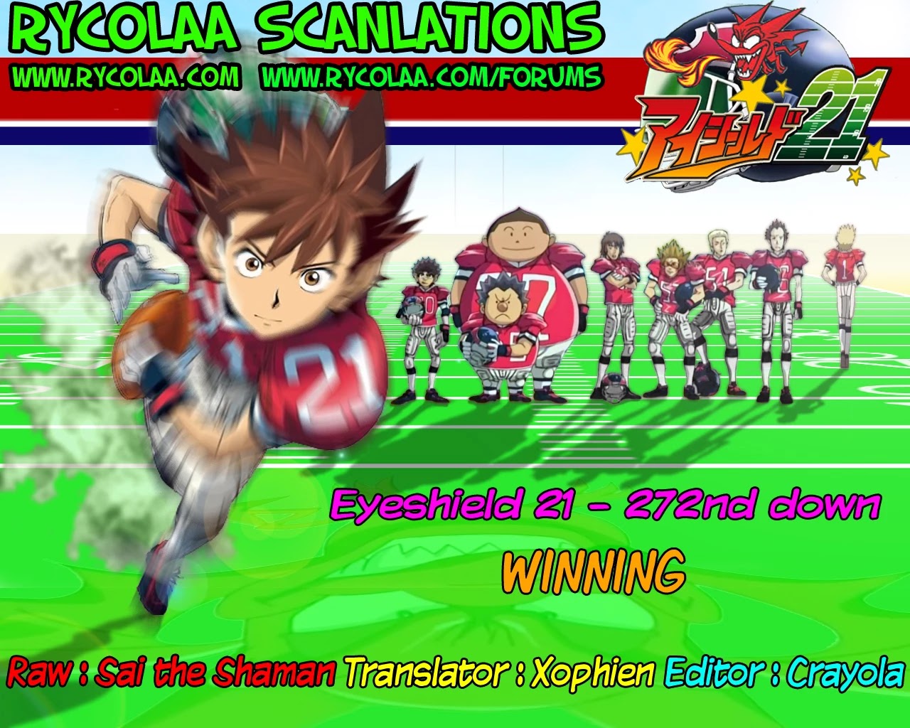 Eyeshield 21 Chapter 272 page 18 - Chapter 272: Winning