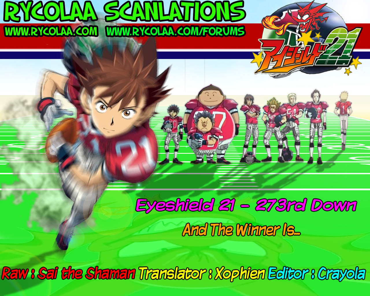 Eyeshield 21 Chapter 273 page 17 - Chapter 273: And the Winner is...