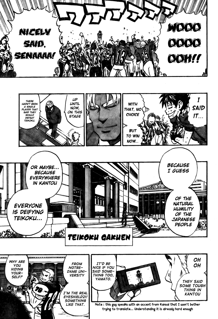 Eyeshield 21 Chapter 274 page 16 - Chapter 274: MVP