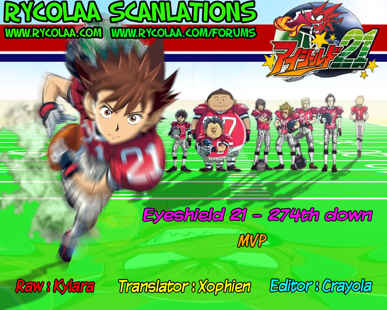 Eyeshield 21 Chapter 274 page 19 - Chapter 274: MVP