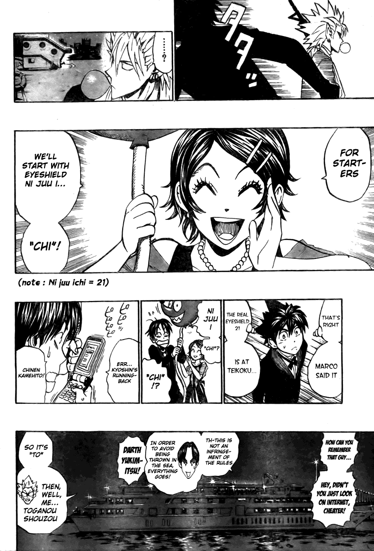 Eyeshield 21 Chapter 275 page 8 - Chapter 275: The Quaterback of the Strongest Empire