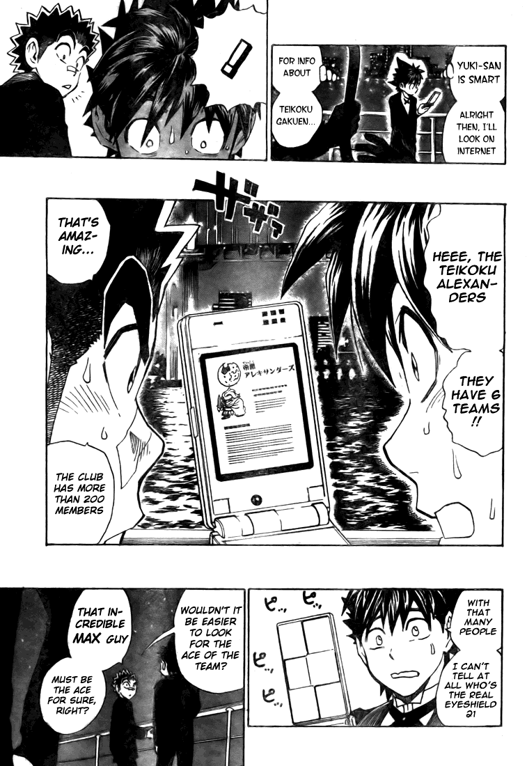 Eyeshield 21 Chapter 275 page 9 - Chapter 275: The Quaterback of the Strongest Empire