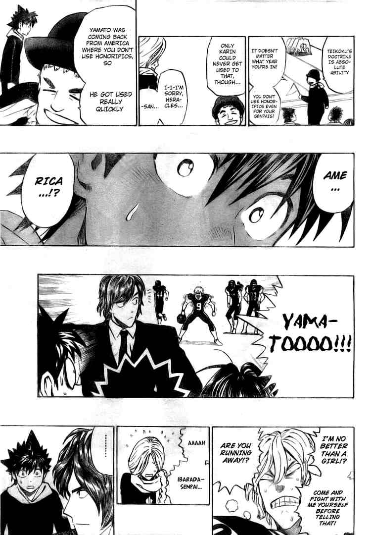 Eyeshield 21 Chapter 276 page 11 - Chapter 276: Field Trip at Teikoku Gakuen!