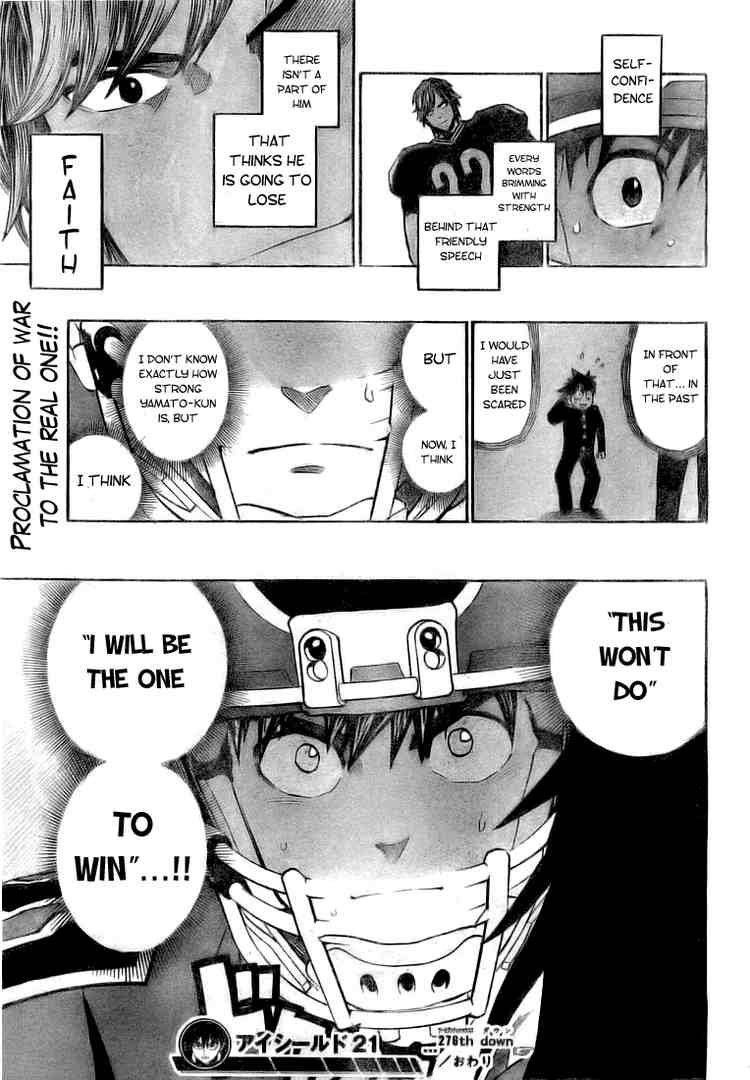 Eyeshield 21 Chapter 276 page 18 - Chapter 276: Field Trip at Teikoku Gakuen!