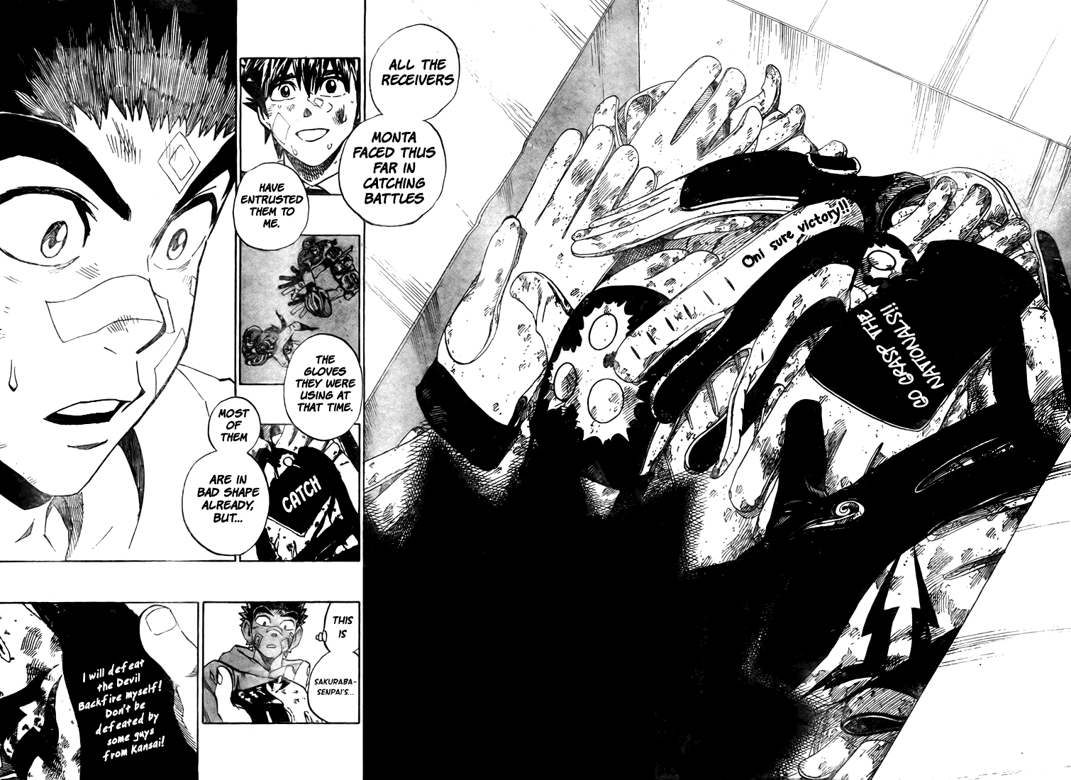 Eyeshield 21 Chapter 279 page 14 - Chapter 279: The Best Glove in the World