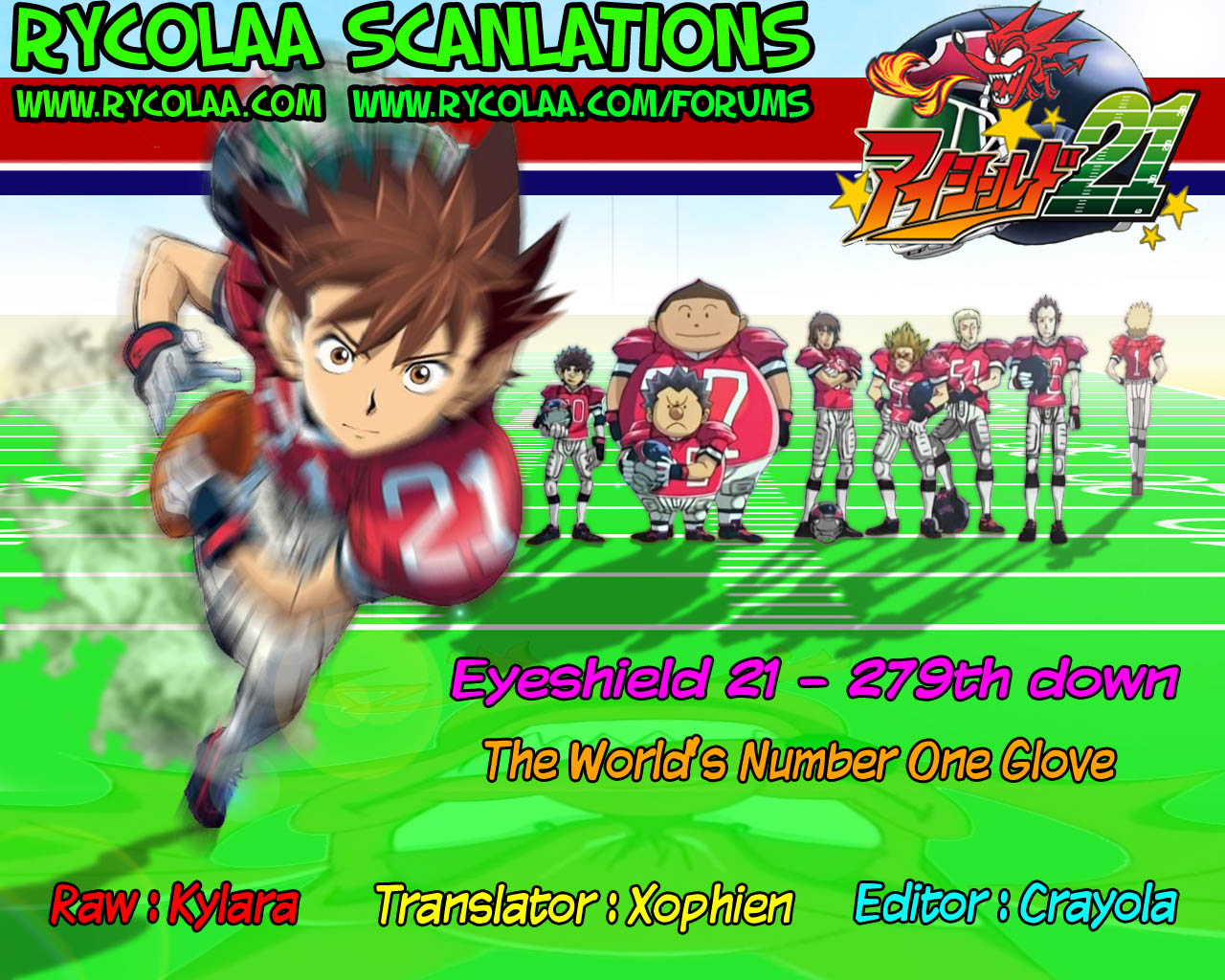 Eyeshield 21 Chapter 279 page 18 - Chapter 279: The Best Glove in the World
