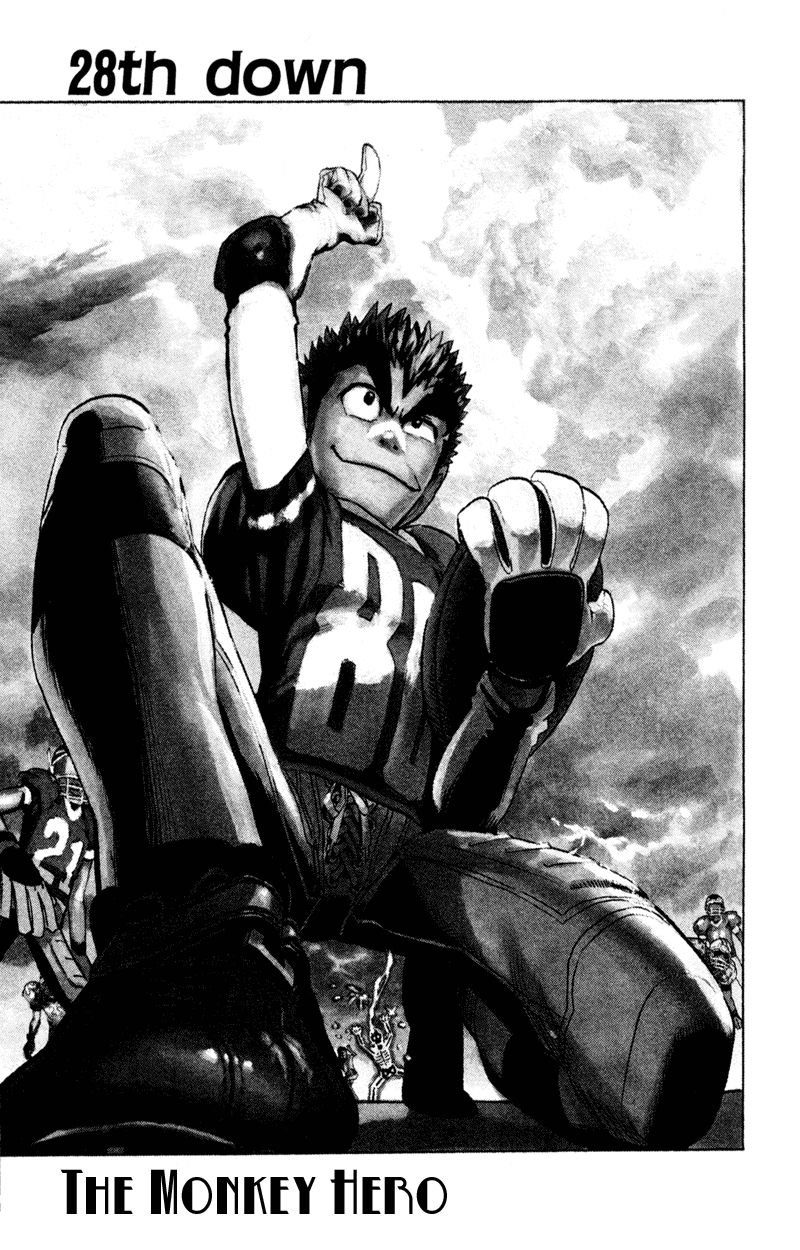 Eyeshield 21 Chapter 28 page 1 - Chapter 28: The Monkey Hero