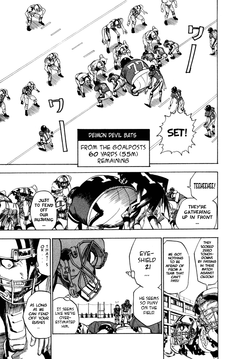 Eyeshield 21 Chapter 28 page 10 - Chapter 28: The Monkey Hero
