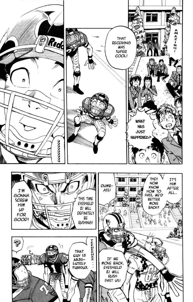 Eyeshield 21 Chapter 28 page 14 - Chapter 28: The Monkey Hero