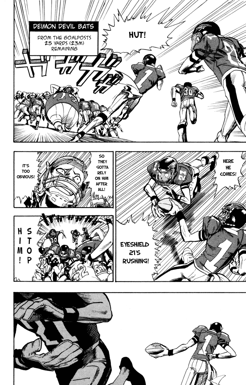 Eyeshield 21 Chapter 28 page 15 - Chapter 28: The Monkey Hero