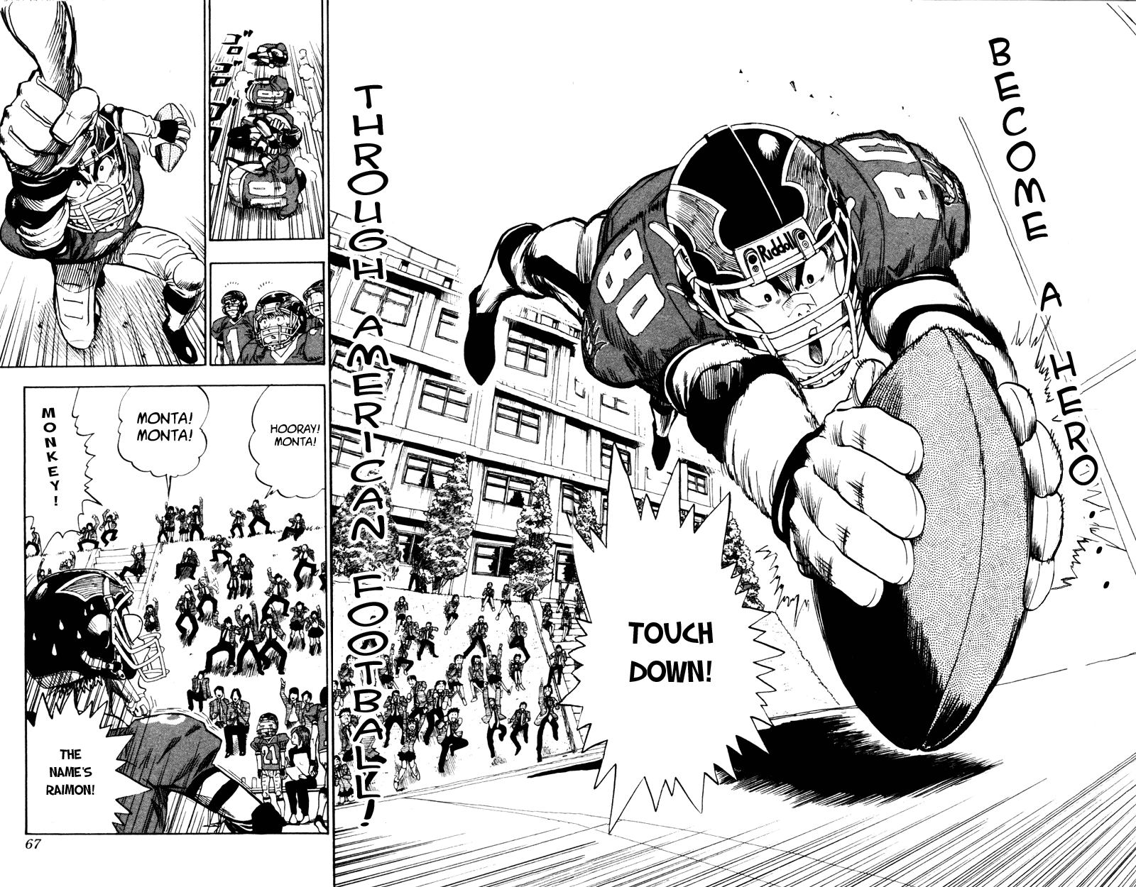 Eyeshield 21 Chapter 28 page 17 - Chapter 28: The Monkey Hero