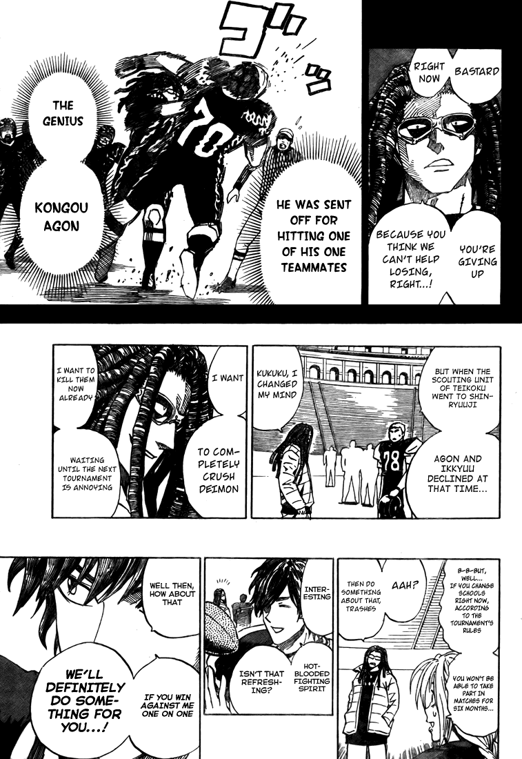 Eyeshield 21 Chapter 280 page 9 - Chapter 280: The Talents of the Gods