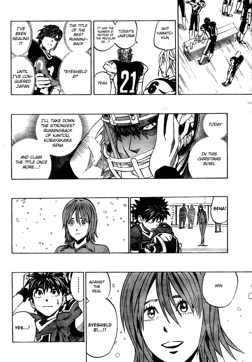 Eyeshield 21 Chapter 281 page 15 - Chapter 281: Christmas Bowl
