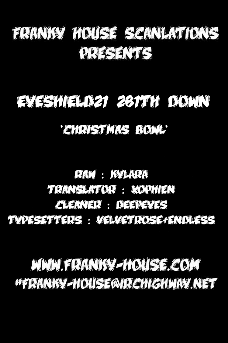 Eyeshield 21 Chapter 281 page 19 - Chapter 281: Christmas Bowl