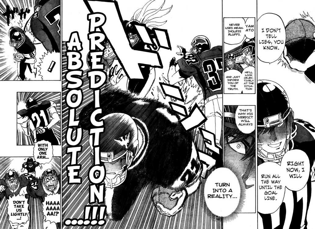 Eyeshield 21 Chapter 283 page 12 - Chapter 283: Absolute Prediction