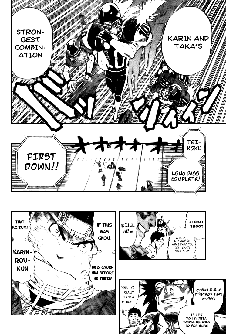 Eyeshield 21 Chapter 285 page 10 - Chapter 285: Koizumi Karin