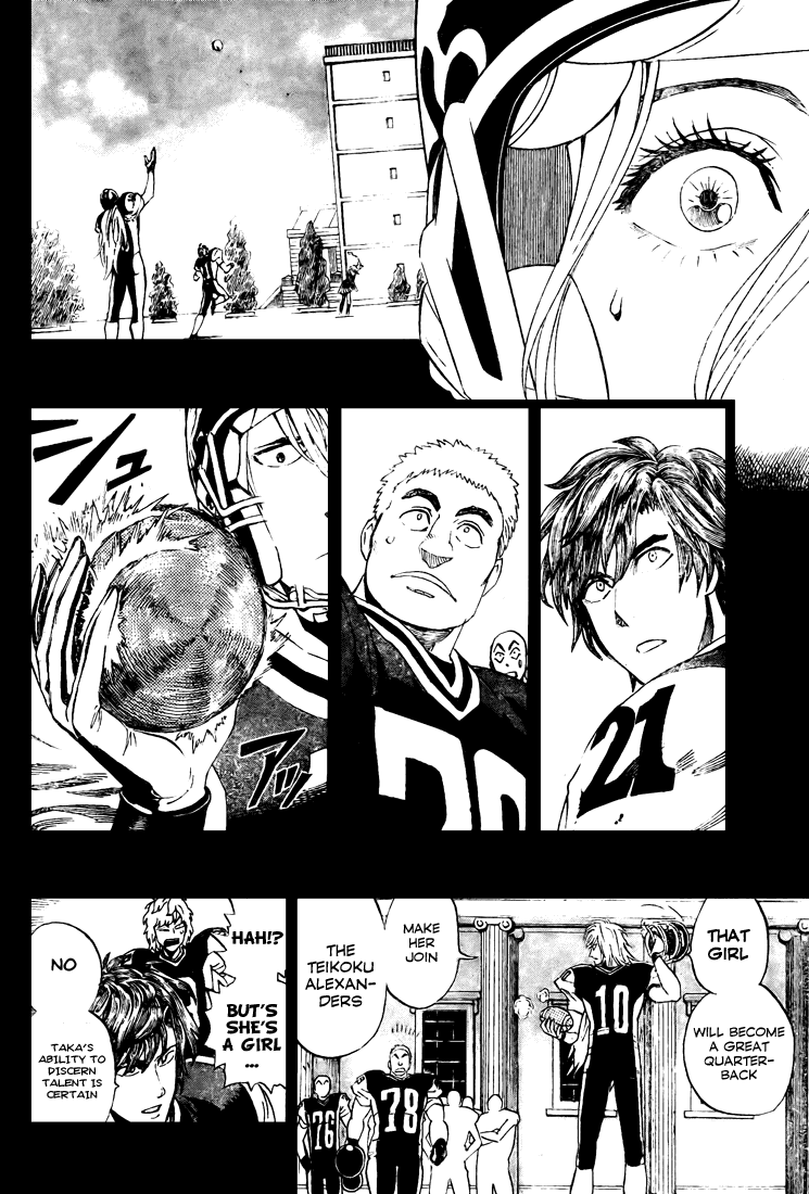 Eyeshield 21 Chapter 285 page 14 - Chapter 285: Koizumi Karin