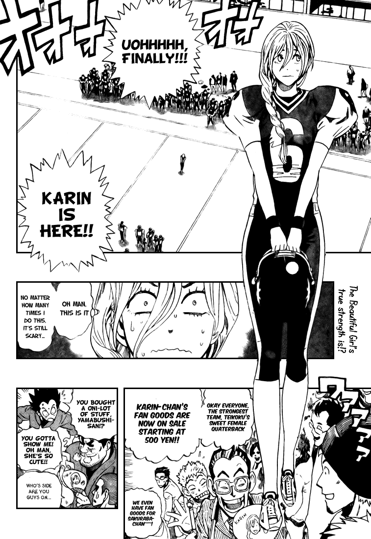 Eyeshield 21 Chapter 285 page 2 - Chapter 285: Koizumi Karin