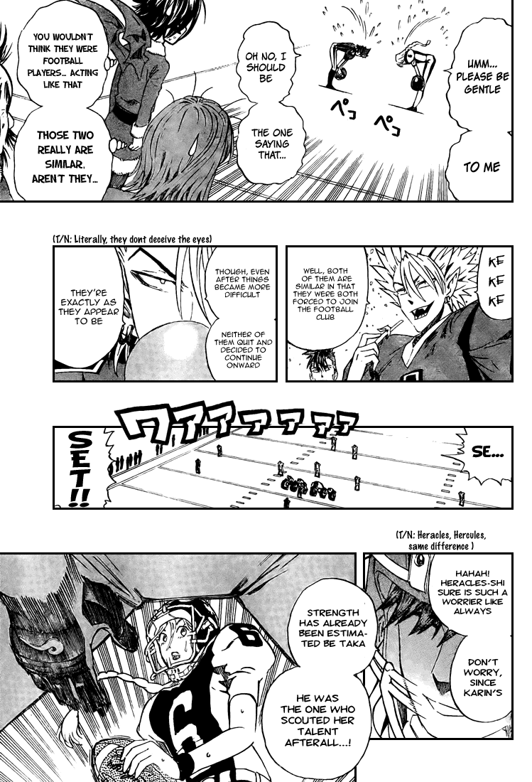 Eyeshield 21 Chapter 285 page 5 - Chapter 285: Koizumi Karin