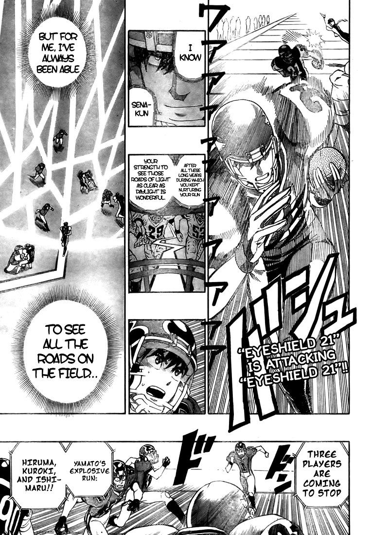 Eyeshield 21 Chapter 286 page 1 - Chapter 286: Run vs Run