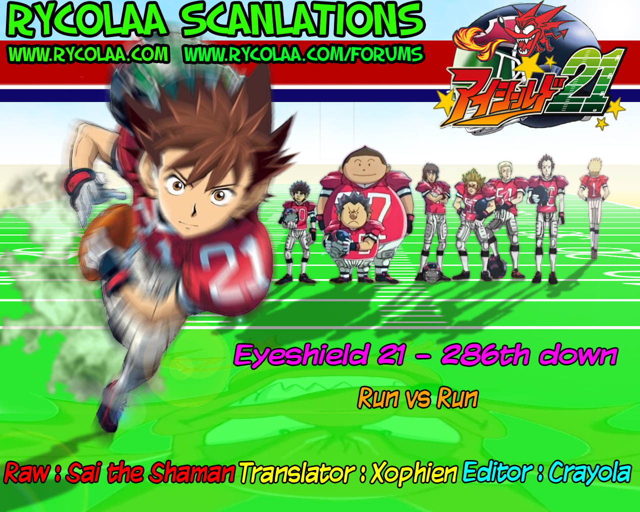 Eyeshield 21 Chapter 286 page 17 - Chapter 286: Run vs Run