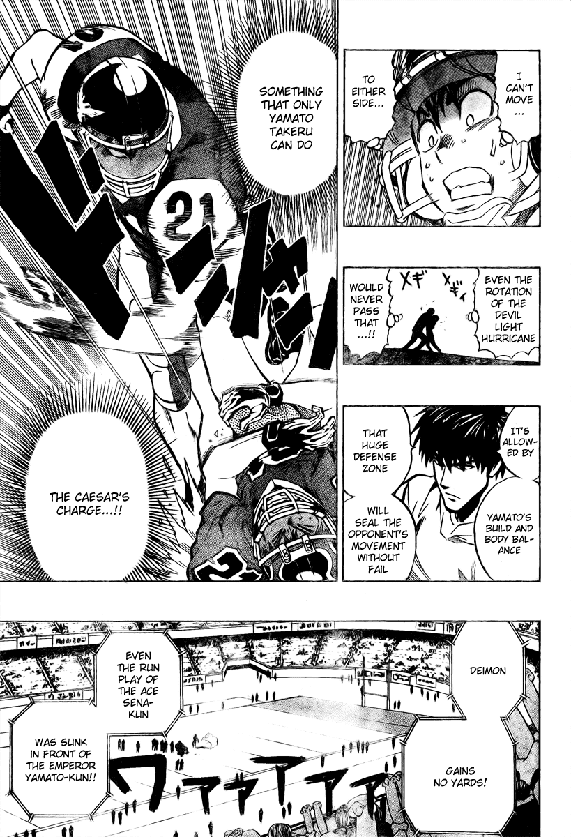 Eyeshield 21 Chapter 287 page 14 - Chapter 287: Caesar's Charge